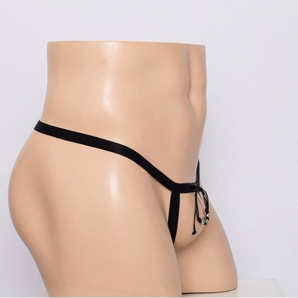 Mens Sexy T-back Thong Front O-ring Underwear Thong - Picture 4 of 5